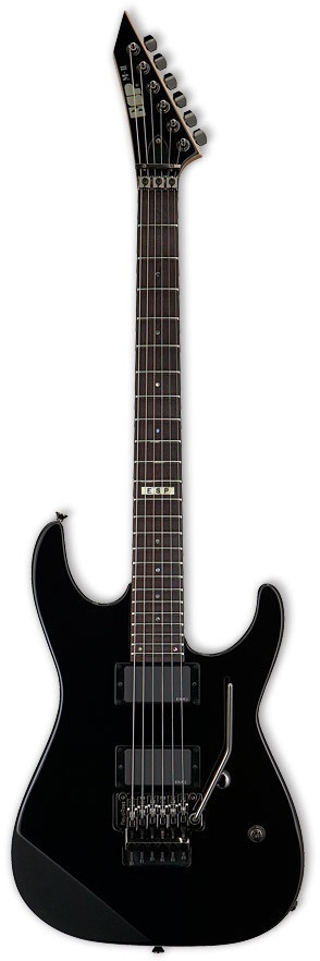 ESP M-II NECK-THRU Black  